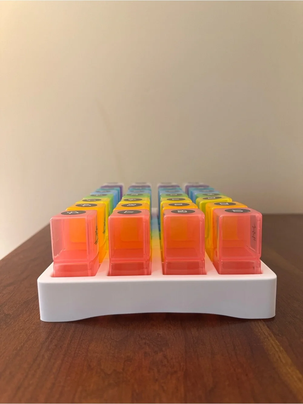 AUVON Monthly Pill Organizer